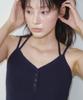 RESIS Button Strap Sleeveless [Navy] / Rf3Lts511