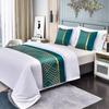 Chinese Style Fashion High Quality Bed Flag Hotel Cupboard Table Runner Decor for Home Parlor Wedding Room No Pillowcase