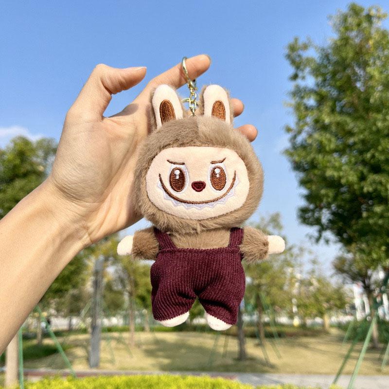 

Художник Лабубу Універсальний Підвіс Дівоче Серце Універсальний Брелок Ювелірний Підвіс для Сумки Студентський Подарунок Strap pants - brown