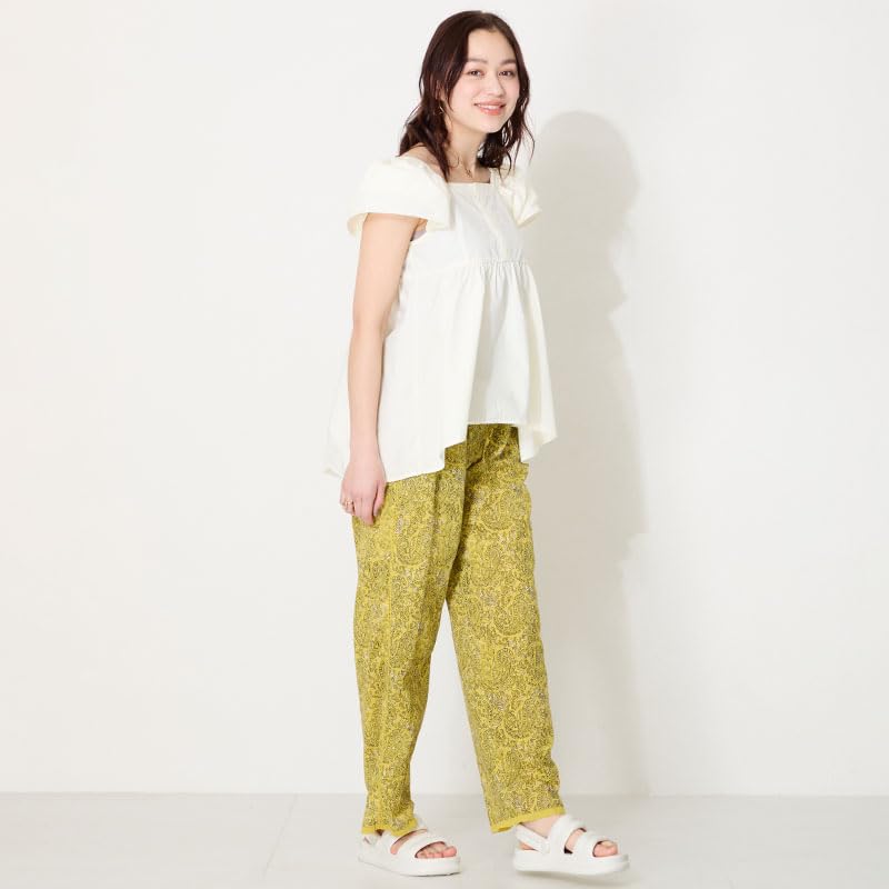 Oriental Traffic OT3229 Padded E Sandals, 2-way, Stable, Women's, 24.0 cm,