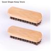1/3Pcs Horse Hair Wood Brush Handle Dashboard Details Polishing Leather Shoe Care And Cleaning Shoe Brush And Cleaning Brush