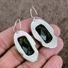 Peridot Gemstone Handmade 925 Sterling Silver Jewelry Earring 2.05" KKG-636