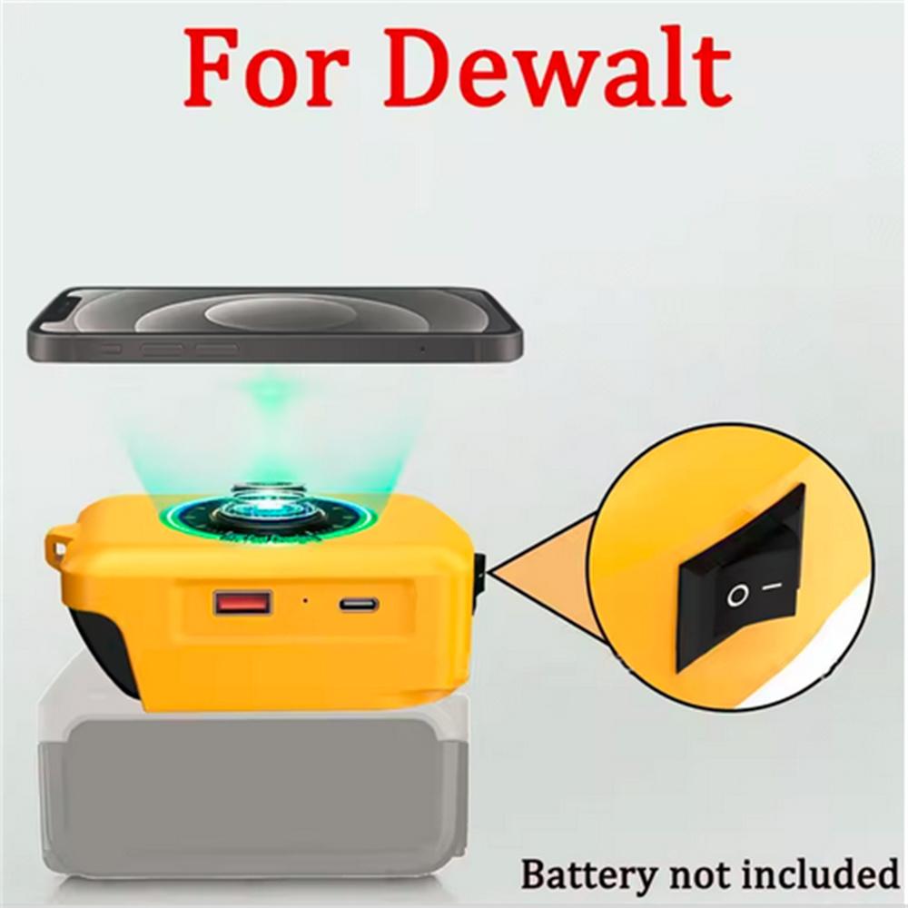 Usb-C Adapter Dewalt 18V-20V Li-Ion