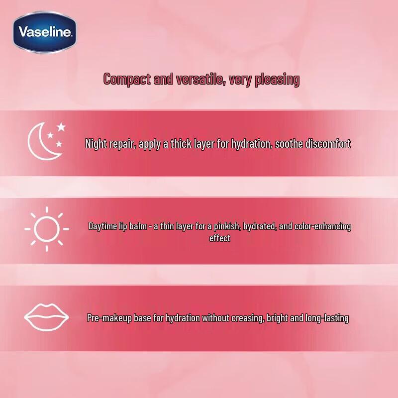 Vaseline Rosebud Lip Balm & Jingxuan Rapeseed Oil Corporate Special