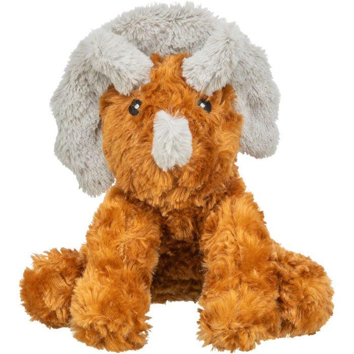 Jouet peluche dinosaure assis pour chien Trixie