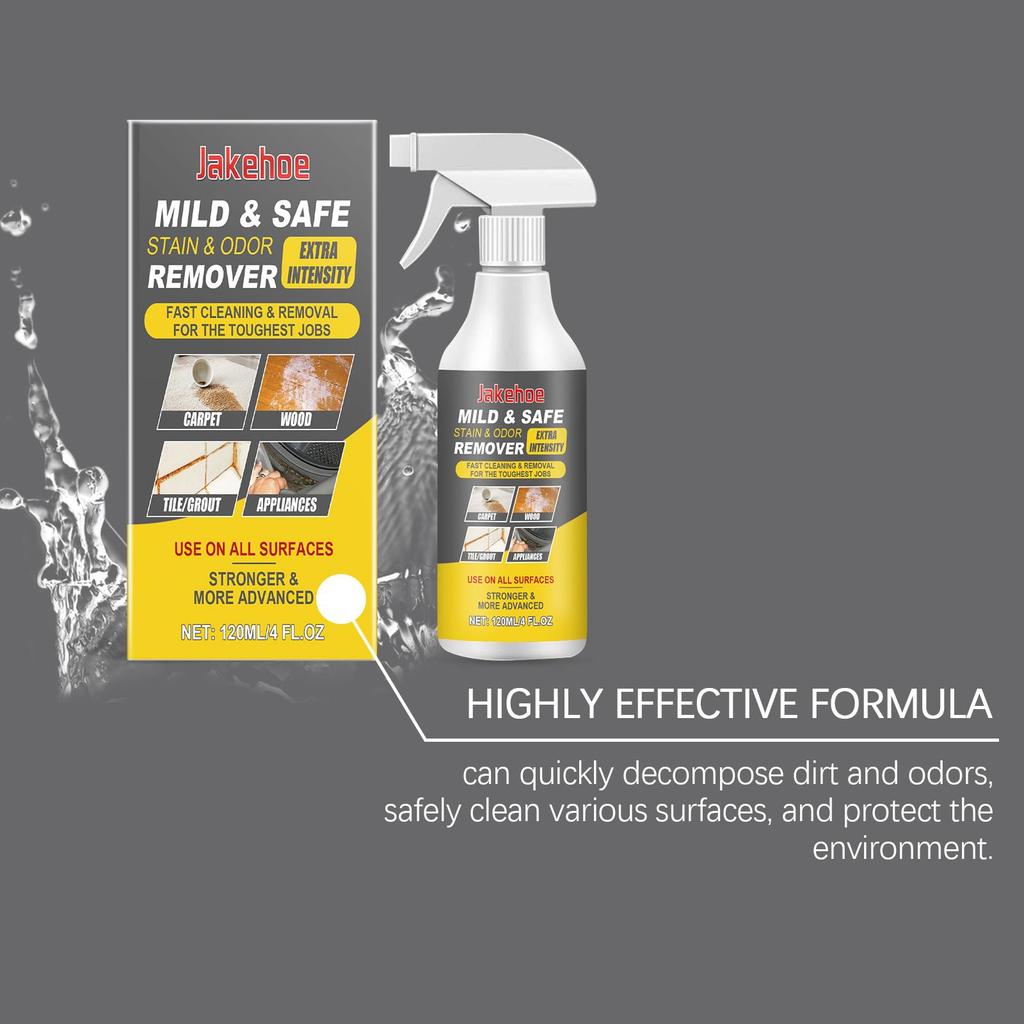 Stain Removing Foam Cleaner Clean Bathroom Kitchen Countertops Floors Wood Multi-Surface Cleaner