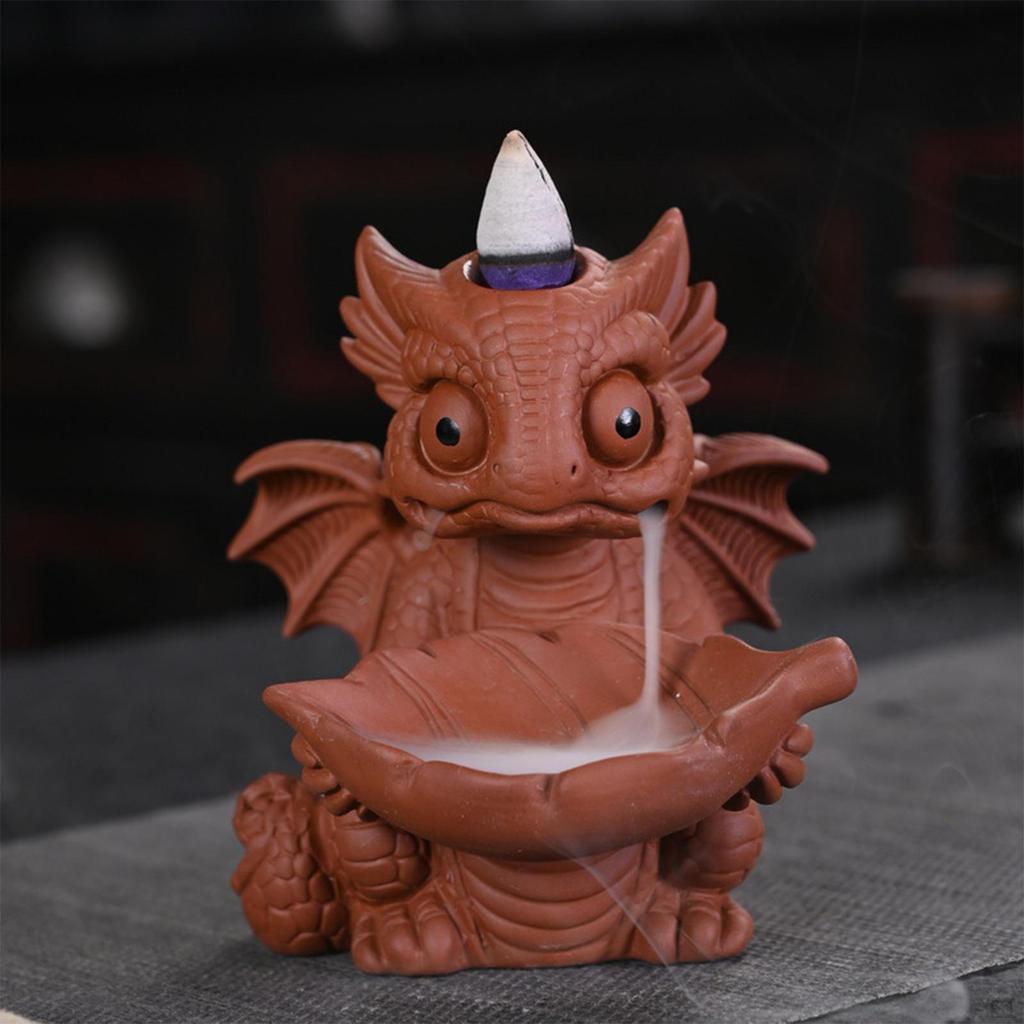 Dinosauriestaty - Avslappningsprydnad för skrivbordsmeditation