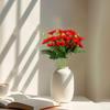 Konstgjord blomma Bra detalj Realistiskt ingen vissnar Ingen vattning Långvarig falsk ros foto rekvisita Bord mittpunkten Bröllopsfest Inredningstillbehör