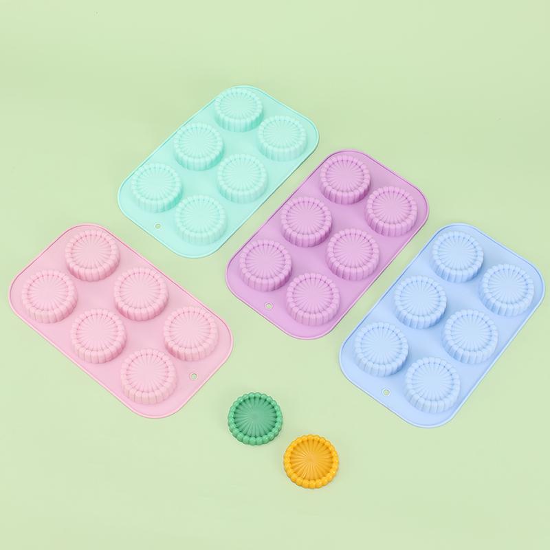 Silicone Beautiful Flower Chocolate Party DIY Cake Decorating Tools Sunflower Baking Fondant Baking Mold Kitchen Accessories