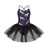 Girls Glitter Mermaid Ballet Dress Gymnastics Leotards for Girls Kids Ballet Dance Costumes Dancewear Kids Teen Ballerina Dress