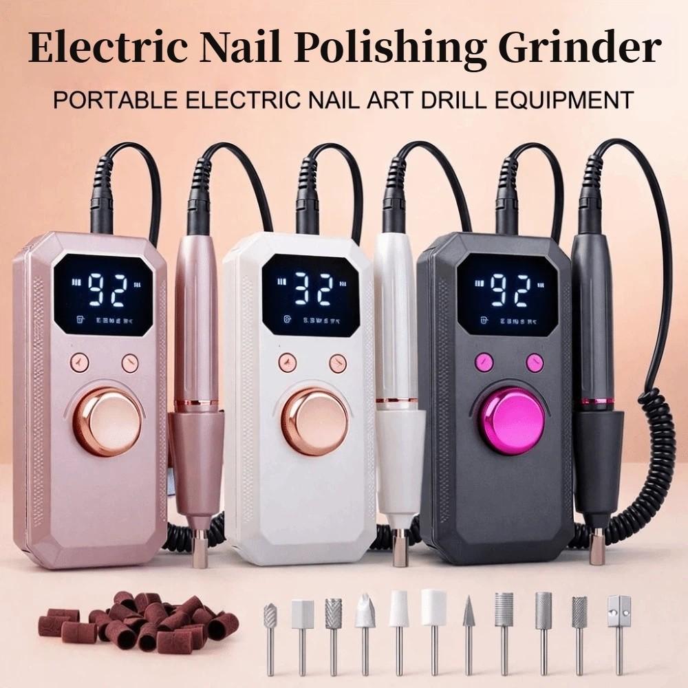 32 Vitesses Ponceuse Électrique à Ongles Affichage LED Ponceuse à Ongles Lime à Ongles Électrique Outils pour Ongles