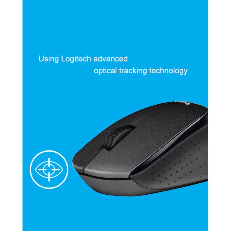 Logitech M330 Kabellose Maus Leise Maus mit 2,4 GHz USB 1000DPI Optische Maus für Büro Zuhause