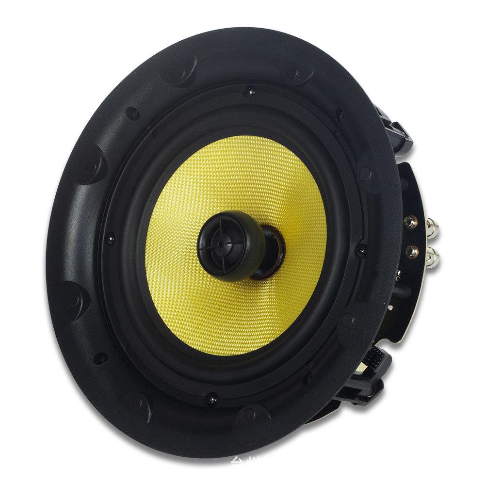 8  Fixed Resistance Built-in Speaker with Mesh Cover for Home Theater Ceiling Installation