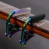 SHUBB Gitarrenkapodaster Japanischer Distributor Paua Perlmutt Schwarze Hülse für Nylonsaiten C2p/B (Autorisiertes Modell)