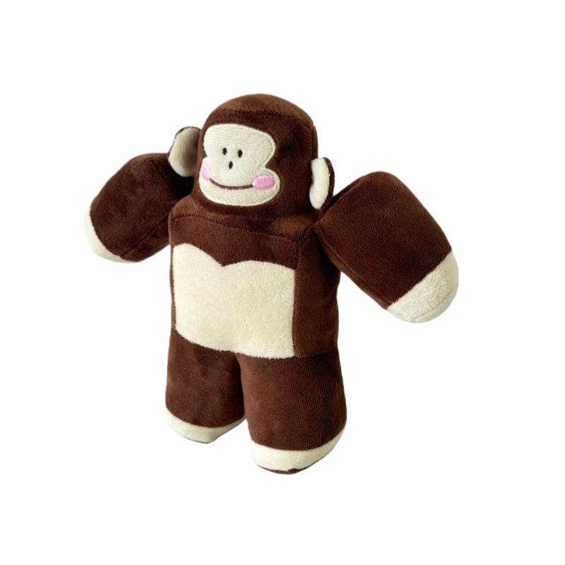 Süße Roblox-Stil Plüschtiere - Gorilla Affe Dunkler Zauberer Two-Face Anzugmann Stofftiere Weiche Plüschtiere für Spielefans Rucksack Dekoration Geburtstag