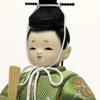 Hina Wooden Tsugumi Single Doll with Round Doll, Doll, Kotohoki, Tray, Natural, KTH-3201H2