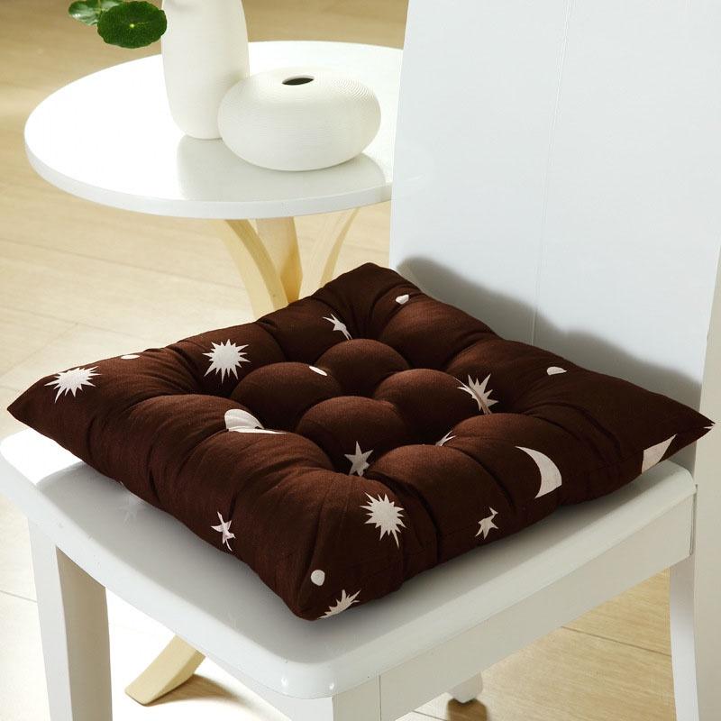 Plush Square Design Soft Chair Seat Pad Cushion For Comfortable Dining Experience