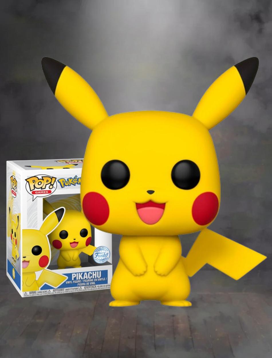 

Покемон фігурка Пікачу фанко поп Funko Pop №353 вінілова фігурка Pokemon Go 10 см 10 жовтий