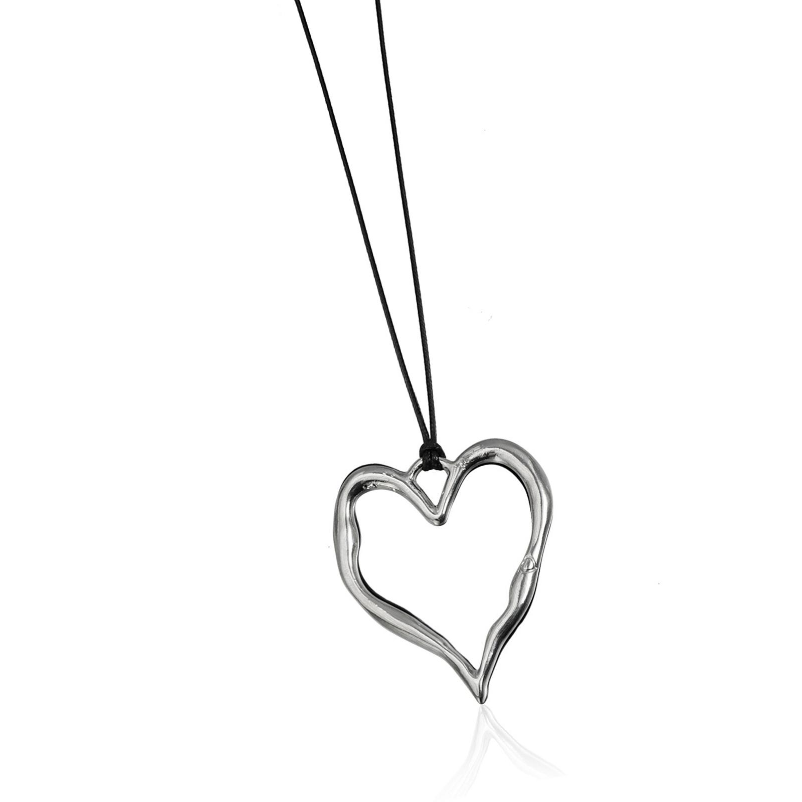 

Large Love Symbol Necklace Trendy Accessory Gift For Her Anniversary Or Celebration