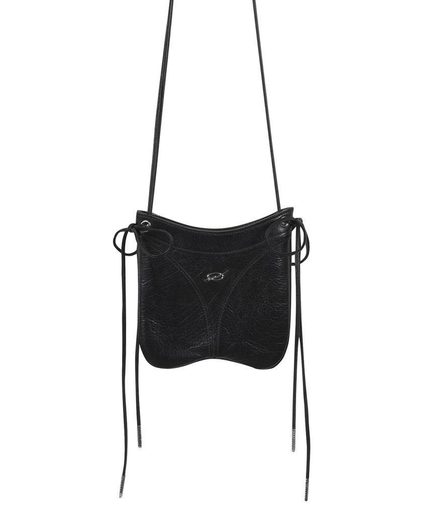51Percent Thong Leather Mini Bag - Black