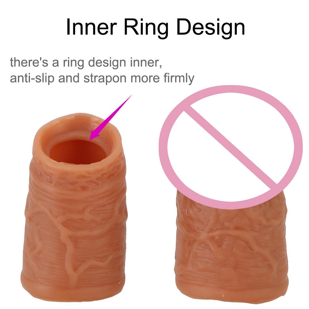 Rezistența preputului Ejaculare Întârziere Inelul penisului Gland Curea pe mâneca penisului Extensor de mărire a penisului Jucării sexuale pentru bărbați
