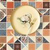 Ethnic Style Waterproof Tablecloth Family Gathering Oil Proof Wash Free Dining Table Mat Easy To Maintain Thick Anti Slip Desktop Protective Cover