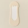 5 Pairs of Women's Summer Thin Cotton Sole Non Slip Shallow Mouth Invisible Ice Silk Boat Socks