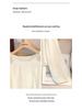 Sweet Openwork Round Neck Beaded Sunscreen Loose Knit Top for Women