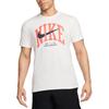 Logo Letter Print Pattern Round Neck Fitness Short Sleeve T-Shirt Men T-Shirts Peak-White FZ8048-121