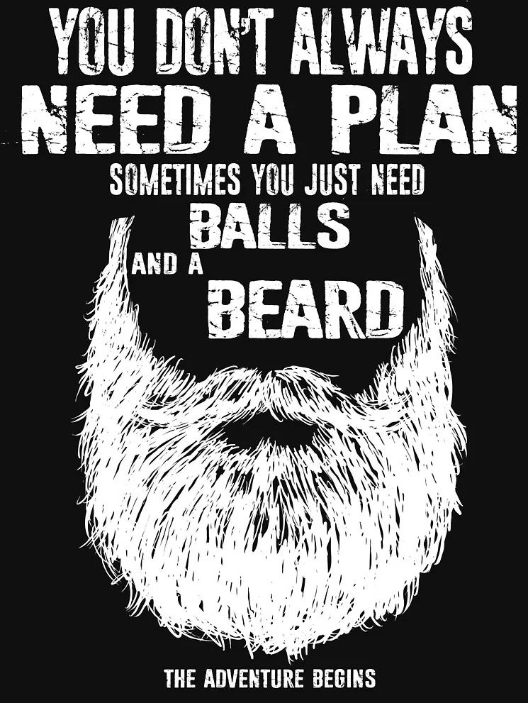 Sometimes You Just Need Balls and A Beard TShirt 100 Cotton ONeck Summer Short Sleeve Casual Mens Tshirt Size S3XL S