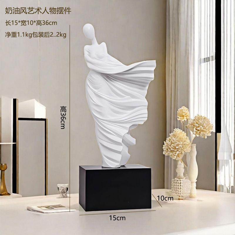 Abstract Character Resin Sculpture Nordic Art Home Livingroom Desktop Statues Decor Crafts Office Cafe Table Ornament Store Gift
