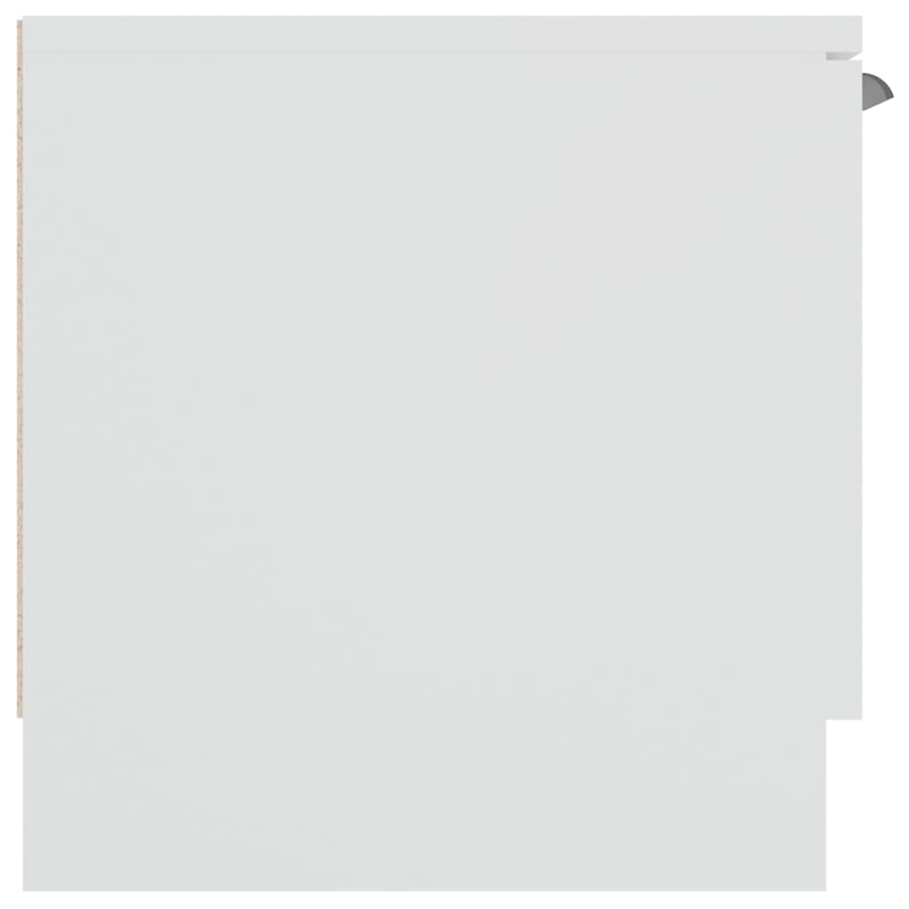 TV Cabinet White 102 x 35 x 36.5 cm Particleboard