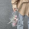 3Pcs Clear Transparent Bag With Convenient Handle PVC Bottle Bag Cups Bottle Cover  Themos Bottle