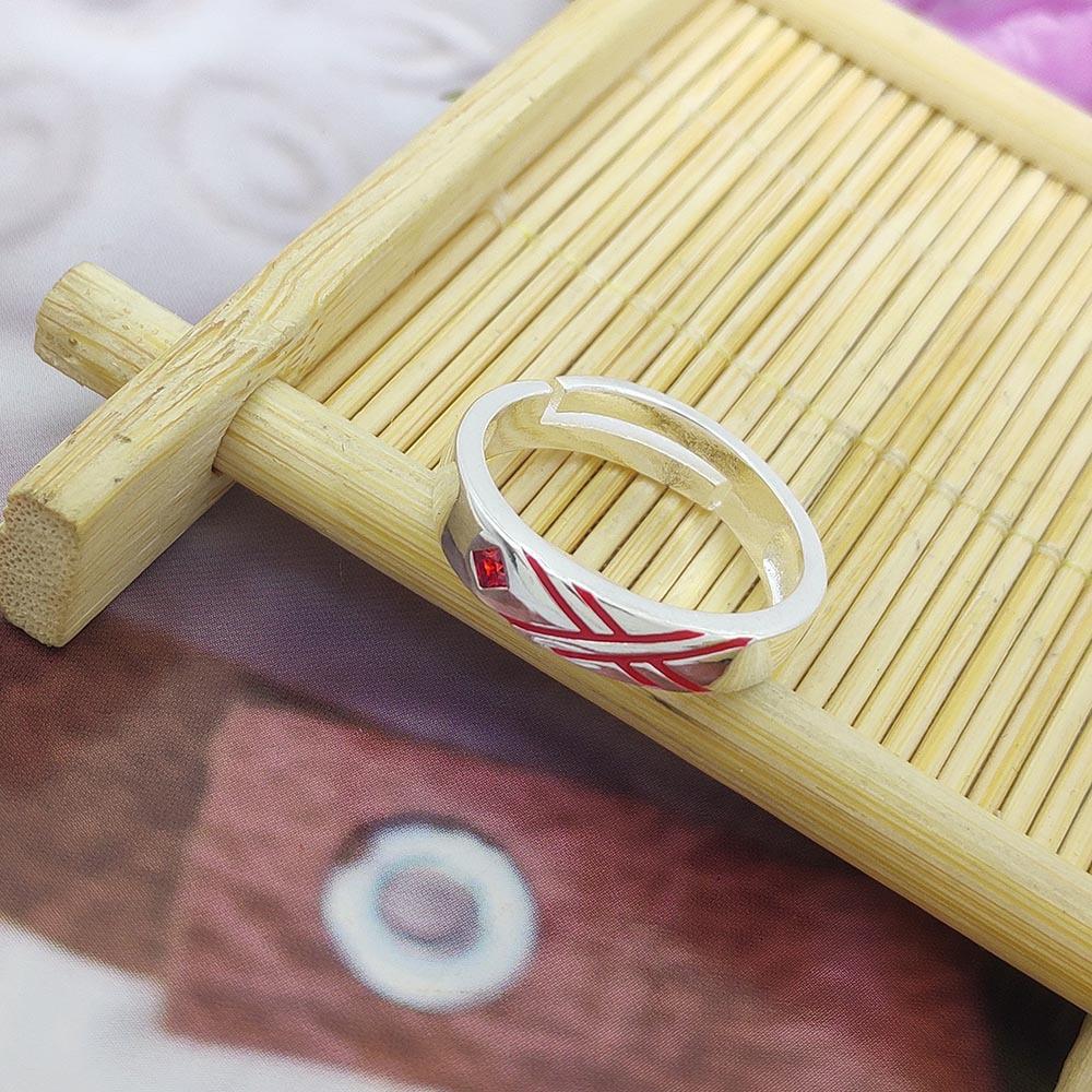 Anime Darling In The Franxx Cosplay Ring HIRO ZERO TWO Adjustable Opening Rings For Couple Love Fashion Jewelry Accessories