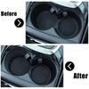 Car Cup Holder Anti-Slip Insert Coaster Mat Auto Cup Holder Soft Rubber Anti-skid Drink Cup Bottle Mat Car Interior Accessories