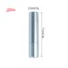 1Pcs 3.5g Matte Silver Gold Empty Lipstick Tube Lip Balm Cosmetic Packaging Container Glue Stick Lipstick Bottle