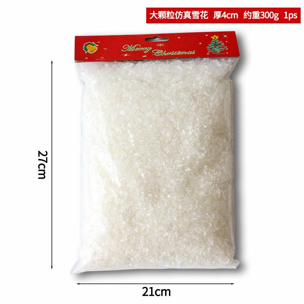 300g/bag, Christmas Snow Powder, Snow Scenery Set, Simulated Snowflakes, Fake Snow, Artificial Snow, Dry Snow Powder,Christmas Scenery