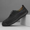 Handmade Genuine Leather Men's Casual Shoes Comfortable Moccasins Men Business Flats Shoes Driving Shoes
