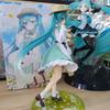 For Hatsune Miku Fans! 23cm Cheerleader Anime Figure - Kawaii Girl PVC Action Figure, Collectible Model Toy