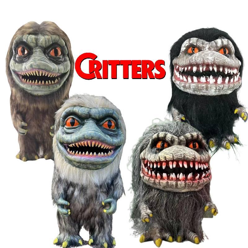 Critters Poseable Prop Doll Realistic Alien Latex Plush Toy For Bars And Stages 25cm/9.84in And 20cm/7.87in