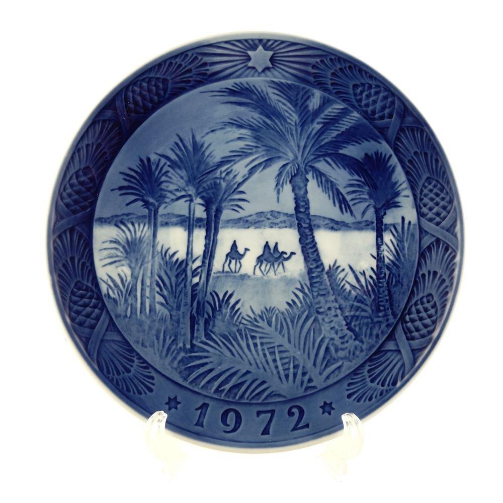 Royal Copenhagen Year Plate, Christmas Plate, 1972 (Showa 47),  In the Desert  1901072 [Parallel Import]