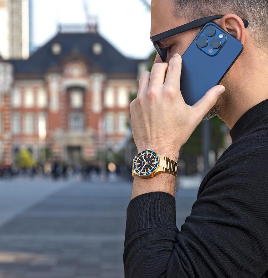 CITIZEN Series 8 Mechanical GMT 41mm Magnetic-resistant Men’s Watch NB6033-51E