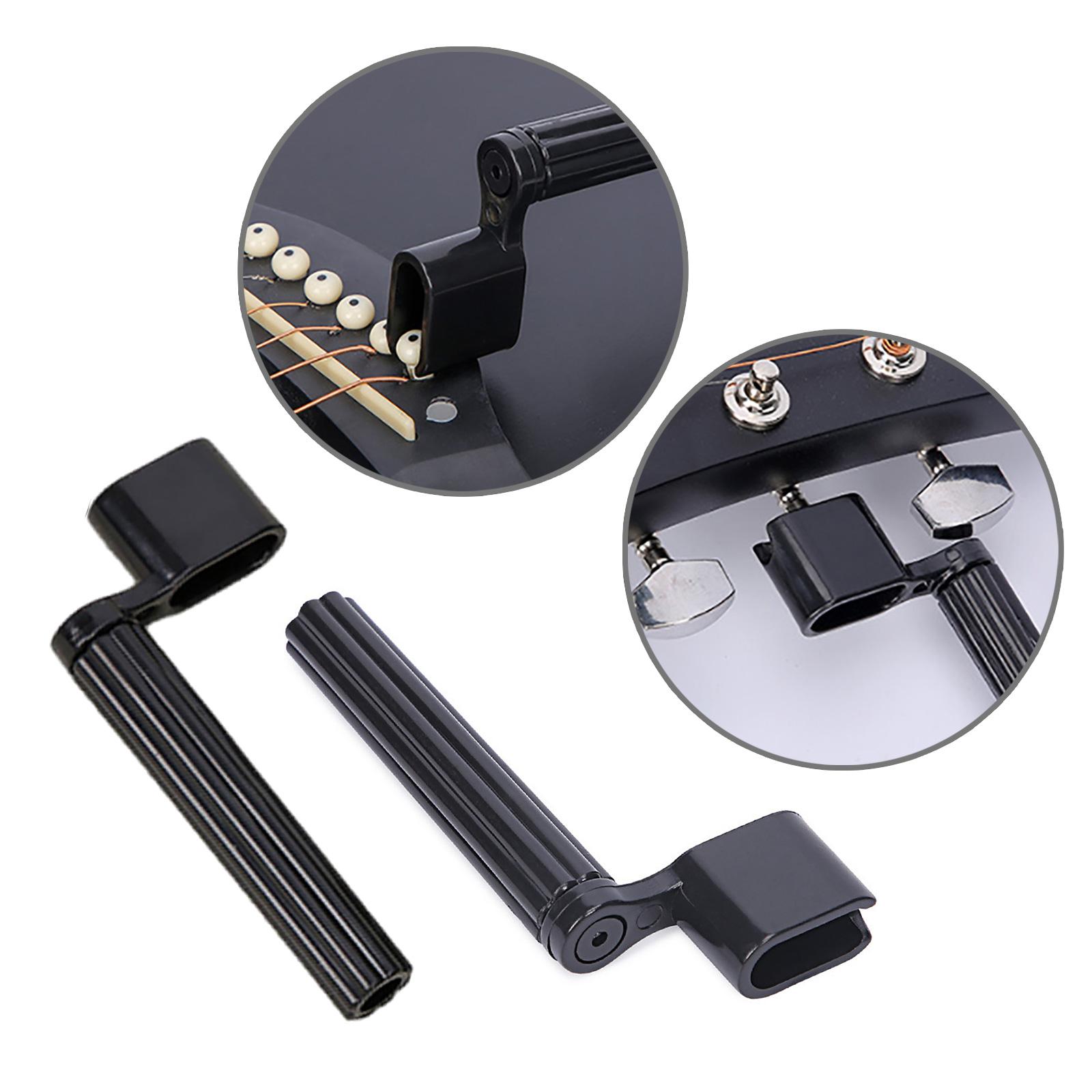 

Acoustics Electric Guitar String Winders Peg Bridge Pin Tool Guitar Peg Winders Musical Instrument Repair Accessorys небо синє кольору