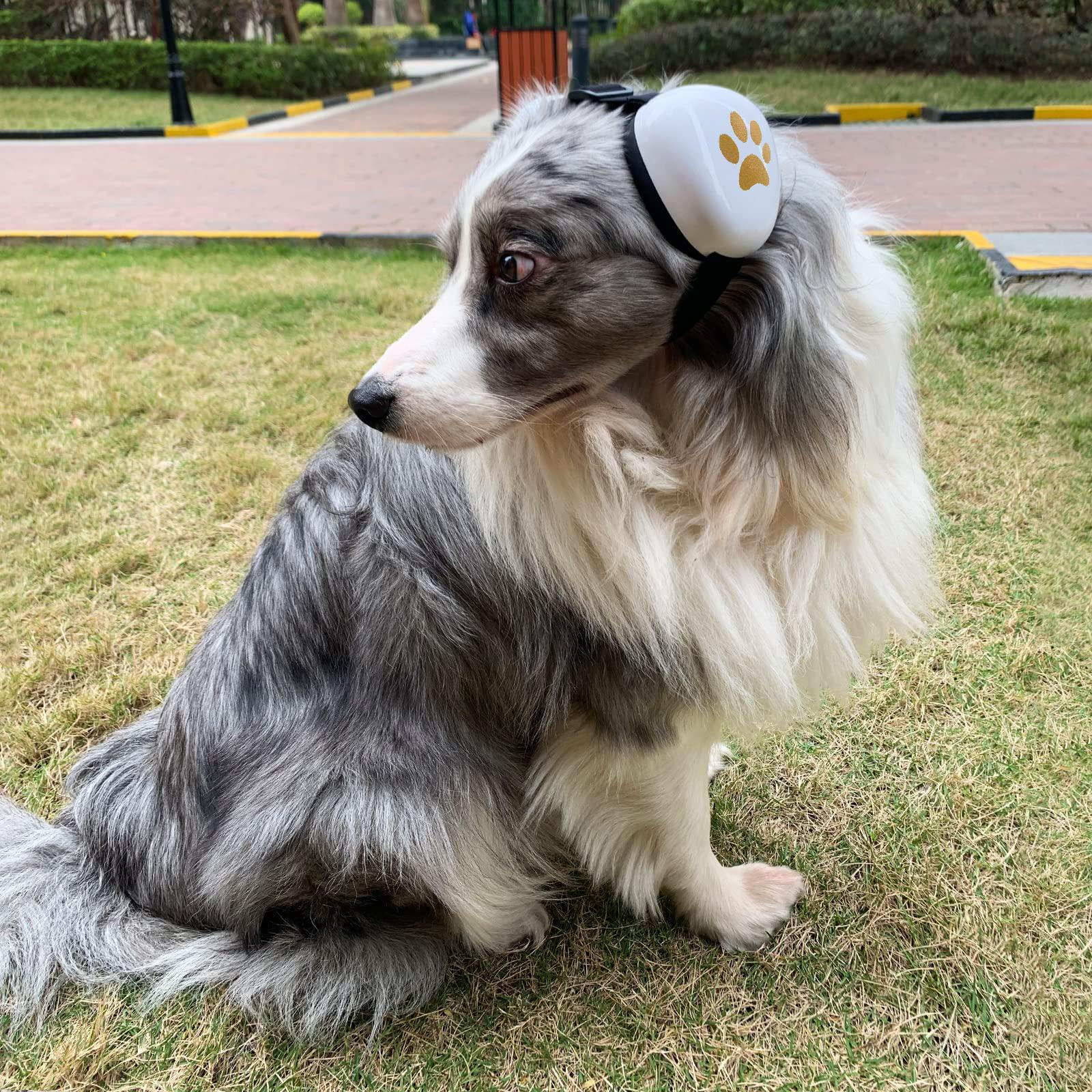 

Защитные накладки на уши для собак для защиты от шума и безопасности слуха, для собак средних и крупных пород 9cmx9cm