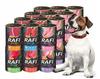 Rafi Wet Dog Food Mix 7 Flavors 24X400G Grain-Free Dolina Noteci