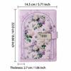 Simple Elegant Appearance A5 Notebook Secure Lock Design Journal Insert Pocket  Study Work