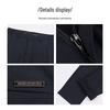 MONTAGUT Men's Ice Silk Breathable Mid-Rise Straight Casual Pants