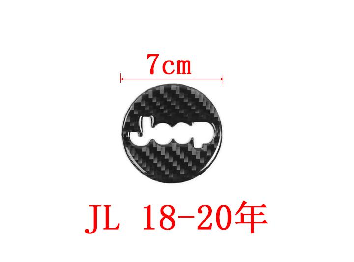 Steering Wheel Center Decoration Stickers for Jeep Wrangler JK JL 2007-2020 Jeep Grand Cherokee 2011-2020 Interior Accessories