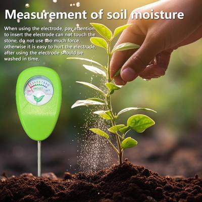 Détecteur d'humidité du sol LY102 Testeur d'hygromètre de sol 1 en 1 Convient pour le jardinage domestique et la plantation agricole Pas besoin d'utiliser de batterie