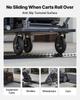Drop Over Cable Cover, 7,938 kg/Axle Load Capacity, Heavy Duty Cable Hose Protector Ramp, Floor Cord Cover, for High Walking Traffic Areas, Indoor,